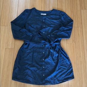 LOFT chambray dress